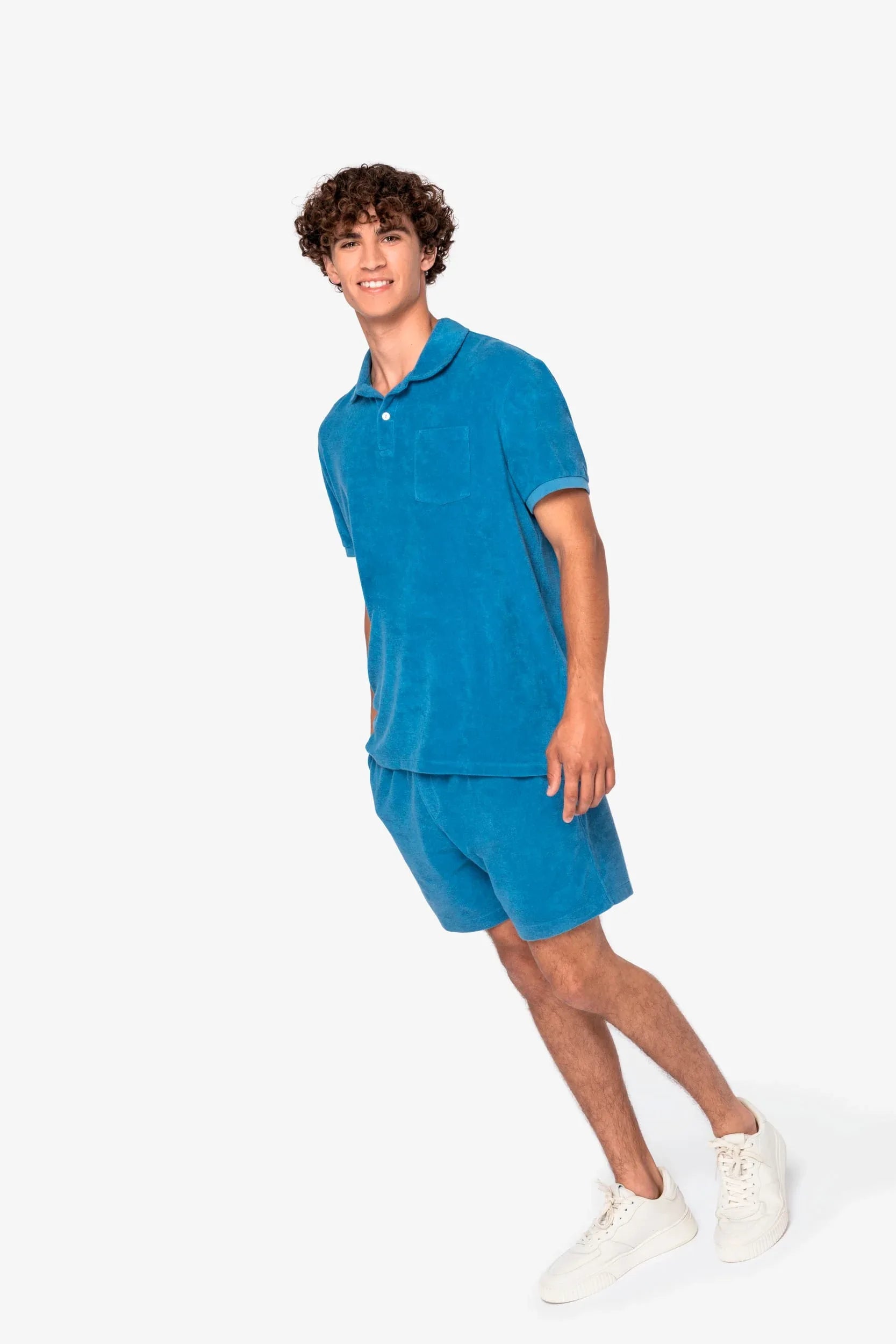 NS227 - Polo écoresponsable en éponge homme - Occifloc