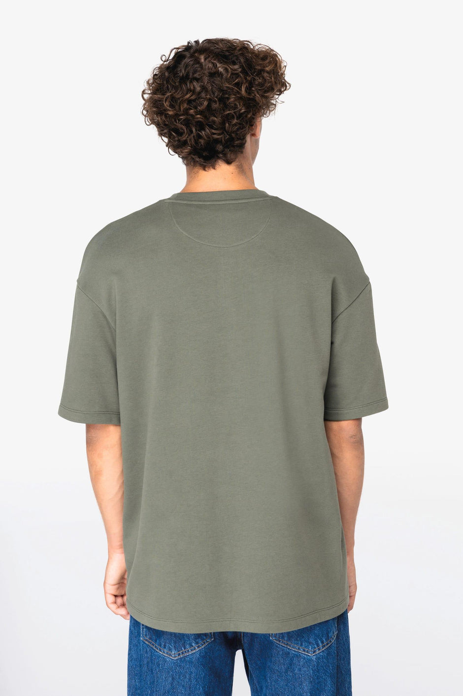 NS308 - T-shirt écoresponsable oversize French Terry unisexe - Occifloc
