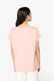NS309 - T-shirt écoresponsable manches à revers femme - Occifloc