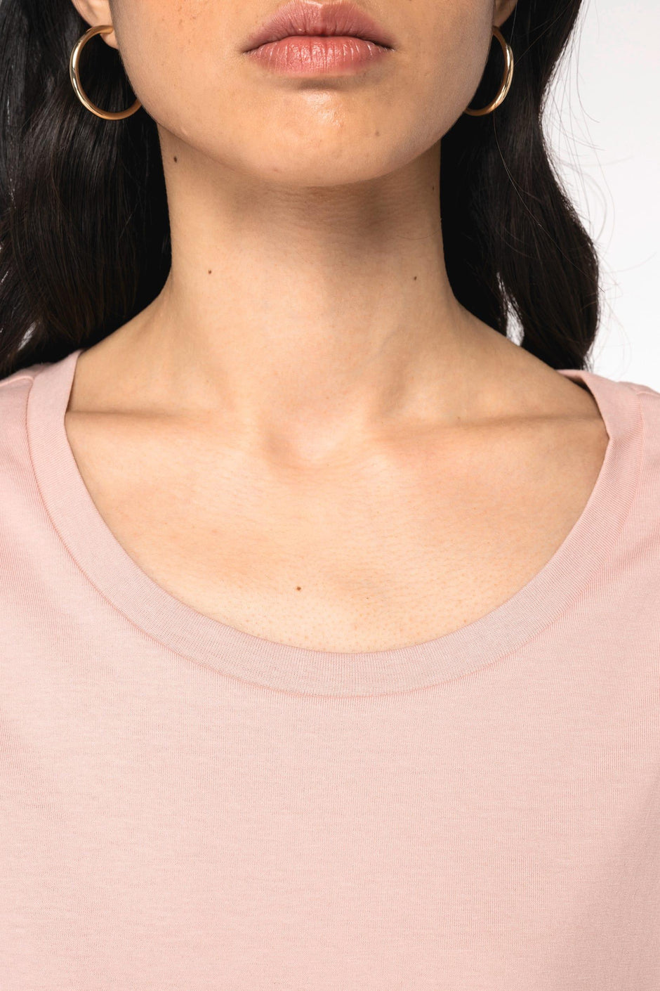 NS309 - T-shirt écoresponsable manches à revers femme - Occifloc