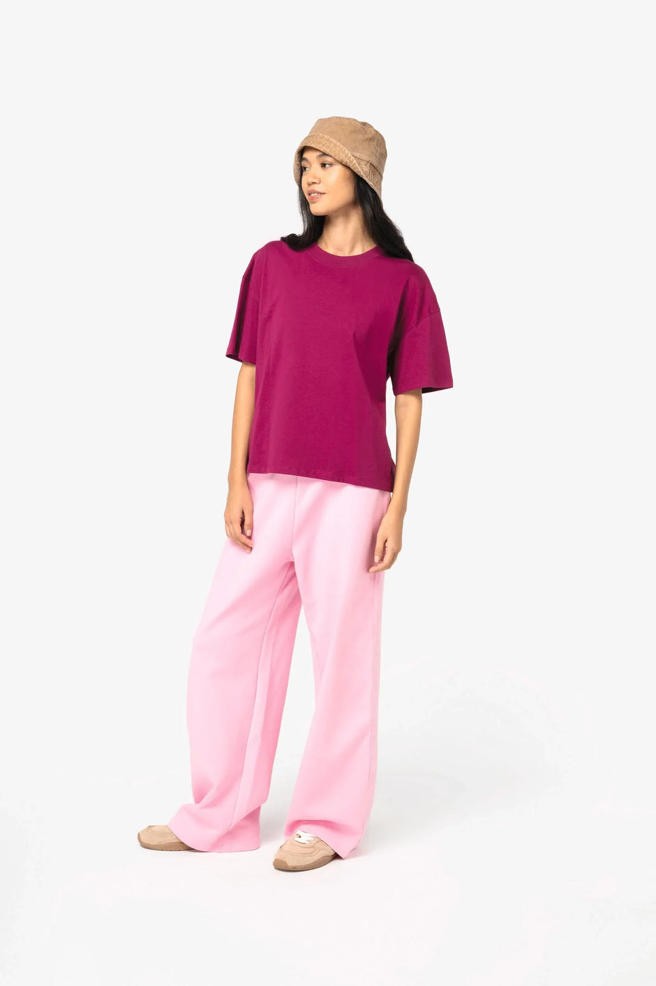 NS313 - T-shirt écoresponsable oversize femme - Occifloc