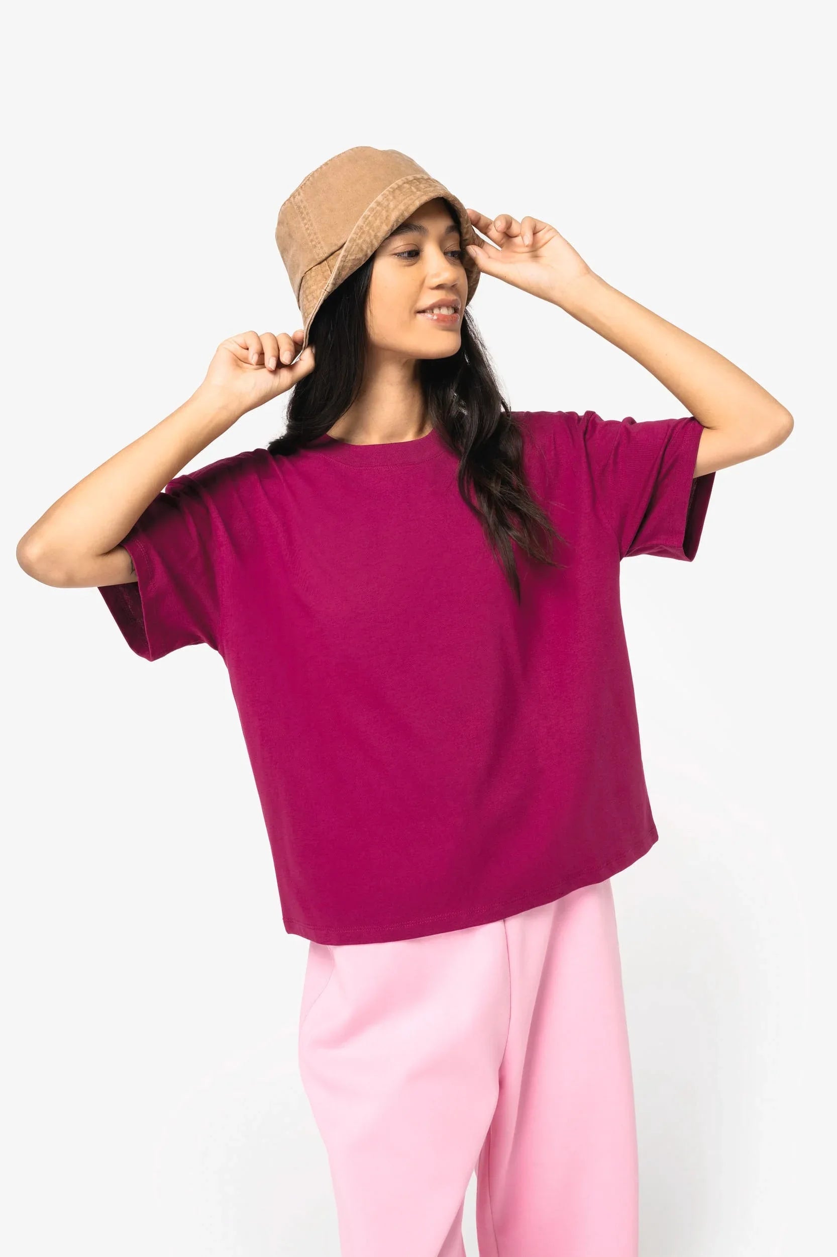 NS313 - T-shirt écoresponsable oversize femme - Occifloc