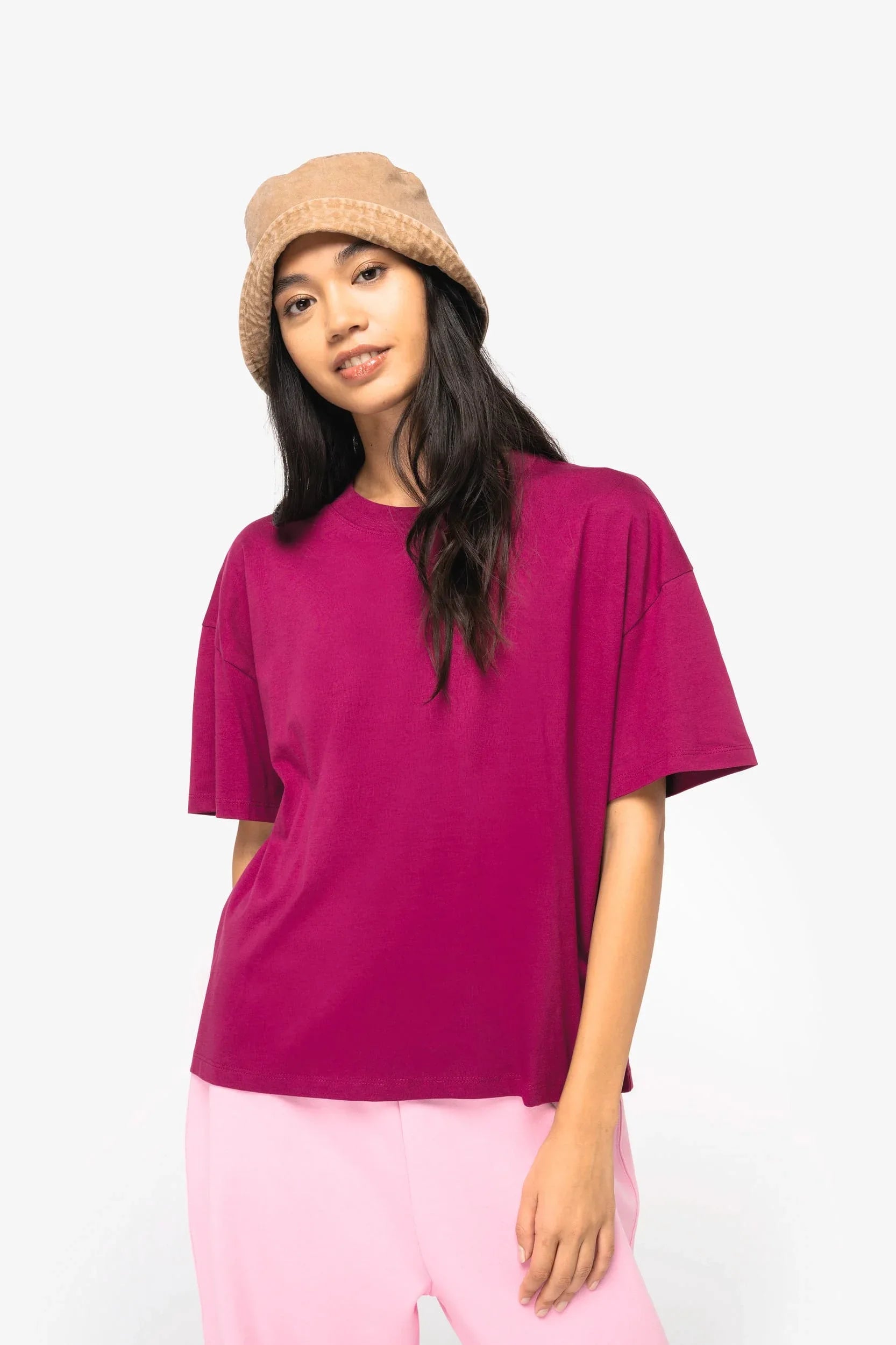 NS313 - T-shirt écoresponsable oversize femme - Occifloc