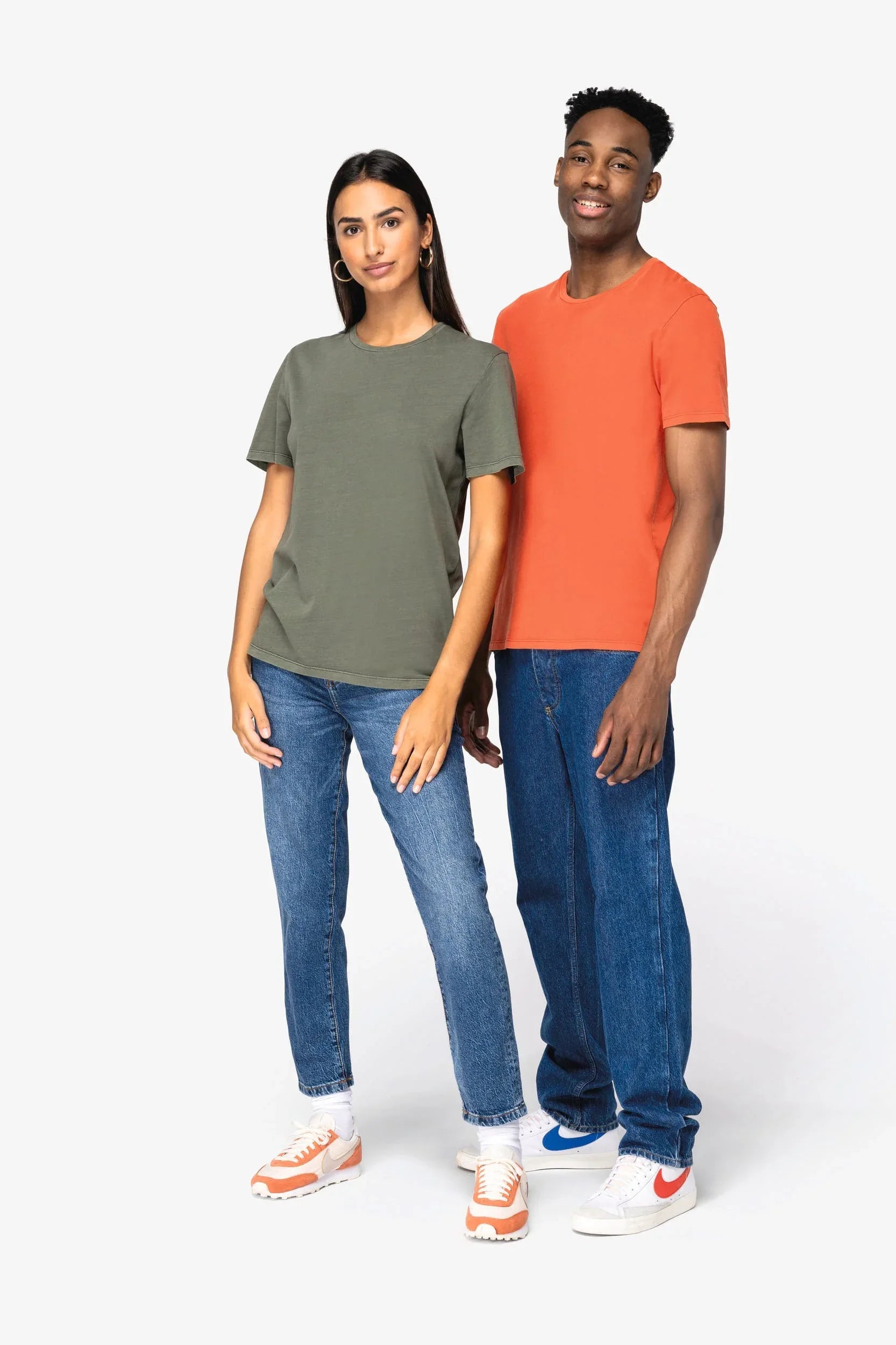 NS315 - T-shirt écoresponsable délavé unisexe - Occifloc