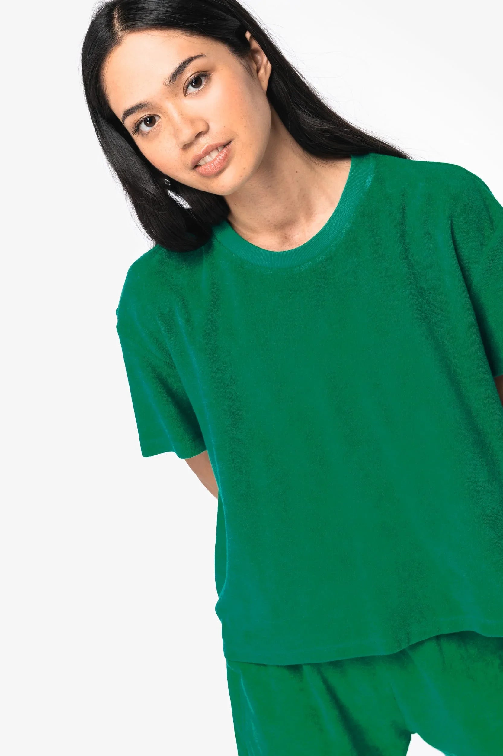 NS328 - T-shirt écoresponsable en éponge femme - Occifloc