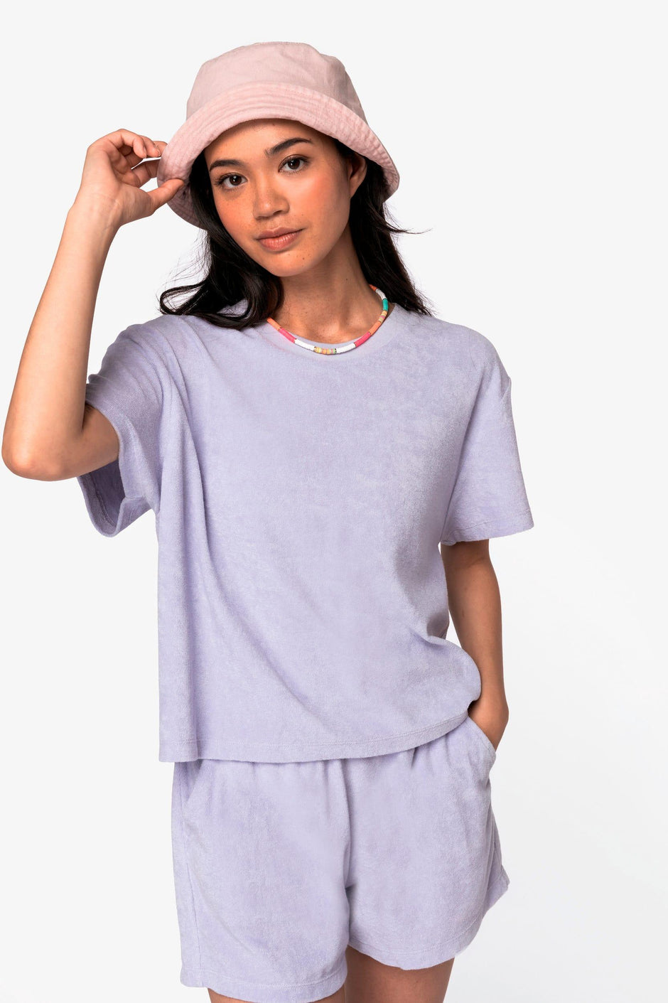 NS328 - T-shirt écoresponsable en éponge femme - Occifloc