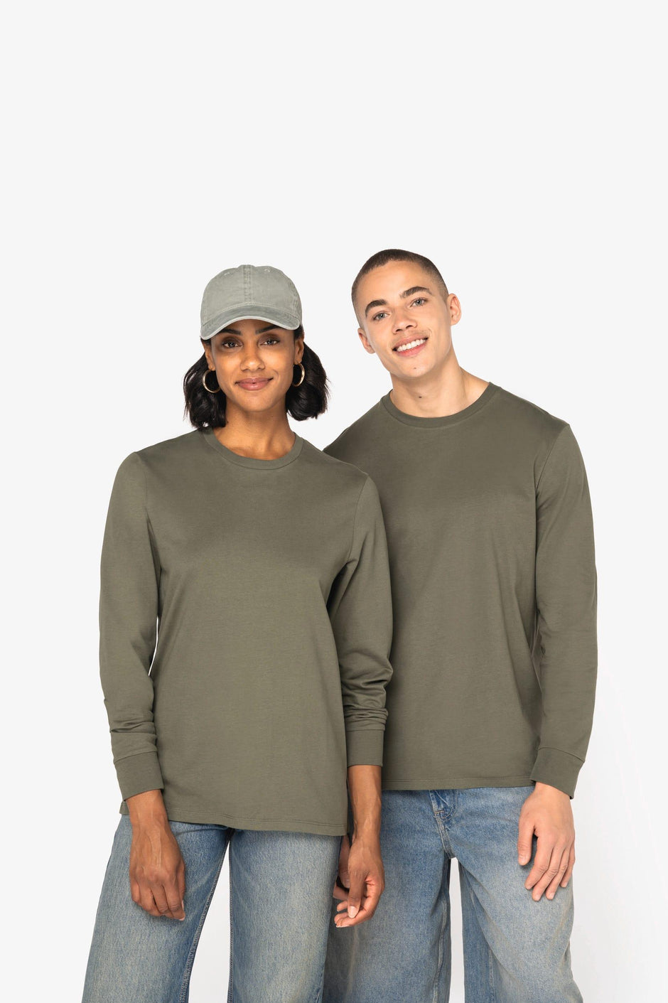 NS333 - T-shirt écoresponsable manches longues unisexe - Occifloc