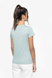 NS334 - T-shirt écoresponsable col V femme - Occifloc