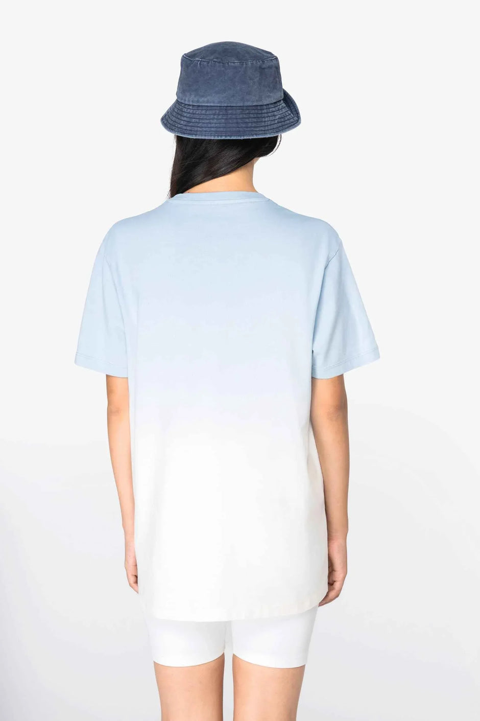 NS345 - T-shirt écoresponsable Dip Dye unisexe - Occifloc