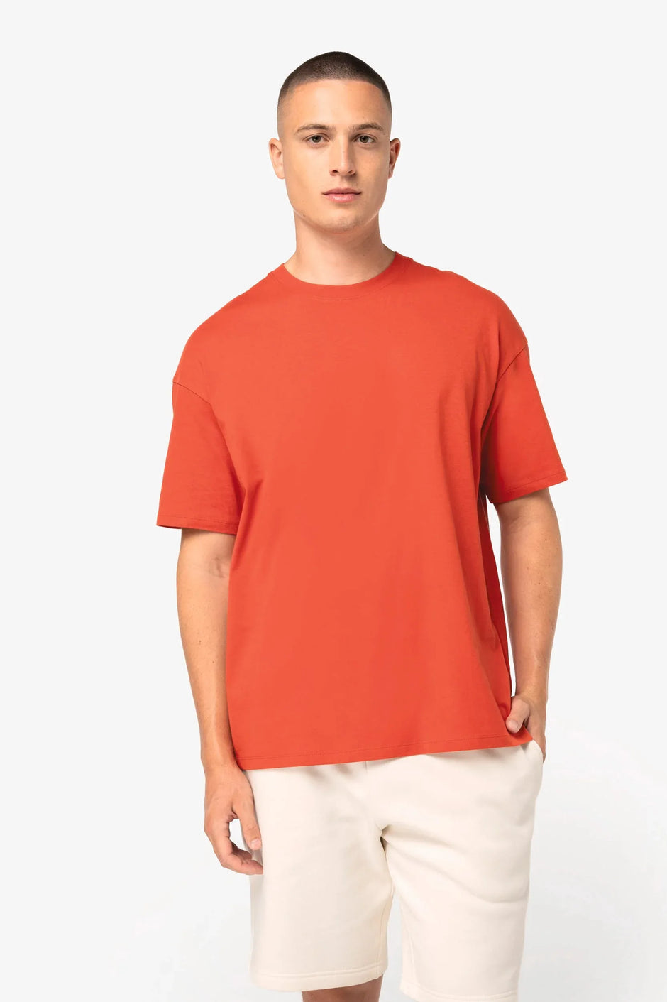 NS352 - T-shirt écoresponsable oversize homme - Occifloc