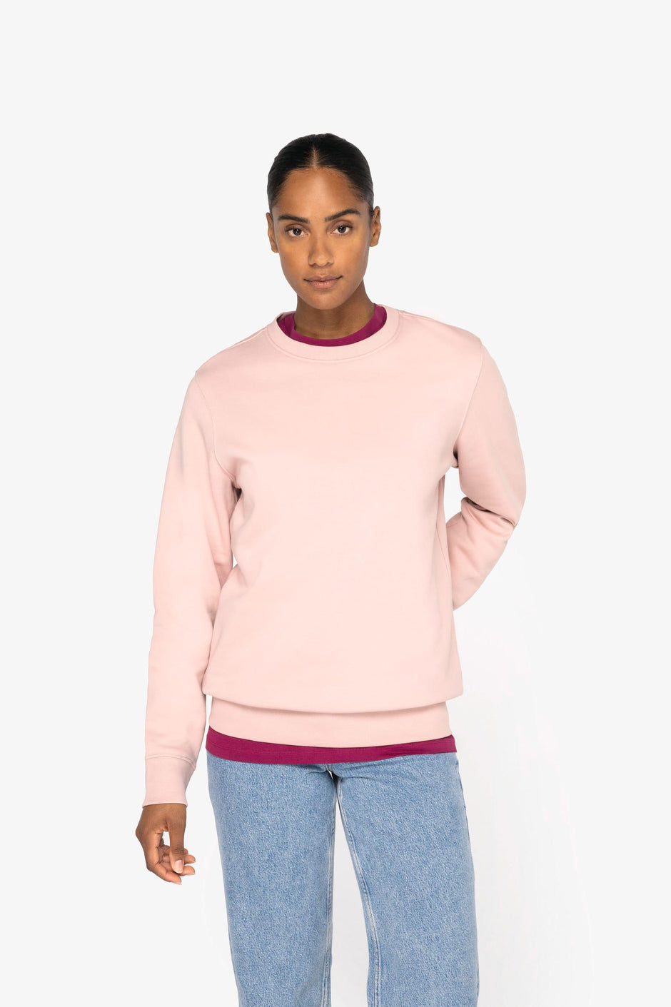 NS400 - Sweat-shirt écoresponsable à col rond unisexe - Occifloc