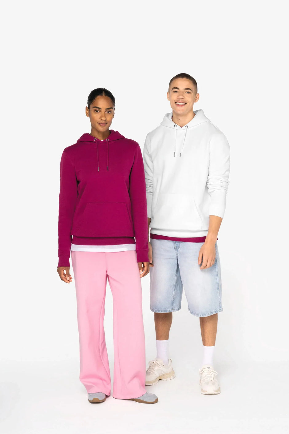 NS401 - Sweat-shirt écoresponsable à capuche unisexe - Occifloc