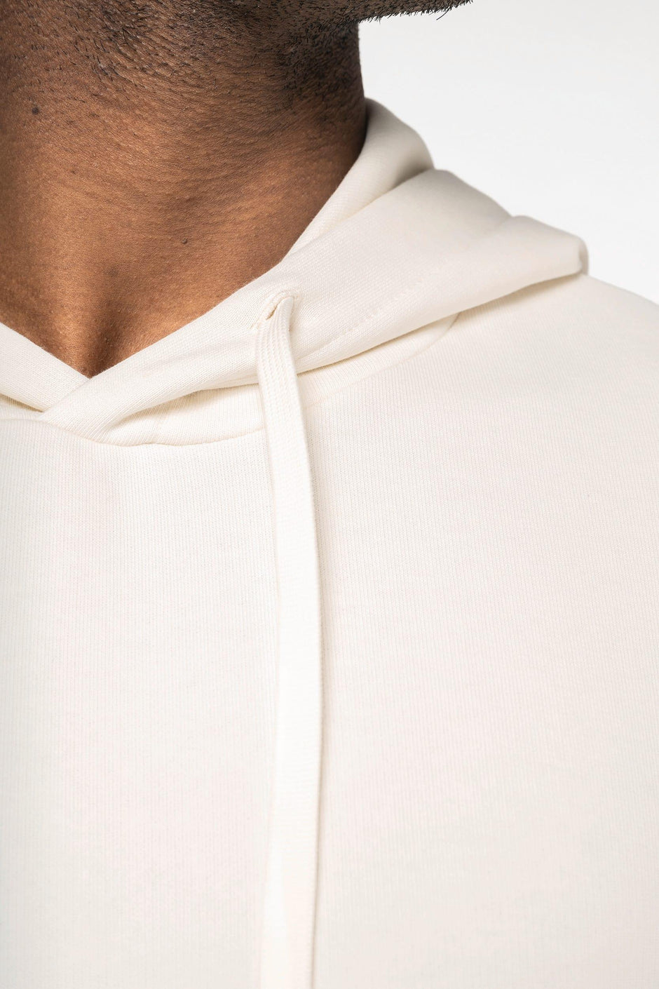 NS406 - Sweat-shirt écoresponsable à capuche à épaules tombantes manches courtes French Terry unisexe - Occifloc