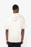 NS406 - Sweat-shirt écoresponsable à capuche à épaules tombantes manches courtes French Terry unisexe - Occifloc