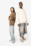 NS407 - Sweat-shirt écoresponsable à col rond oversize unisexe - Occifloc