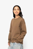 NS407 - Sweat-shirt écoresponsable à col rond oversize unisexe - Occifloc