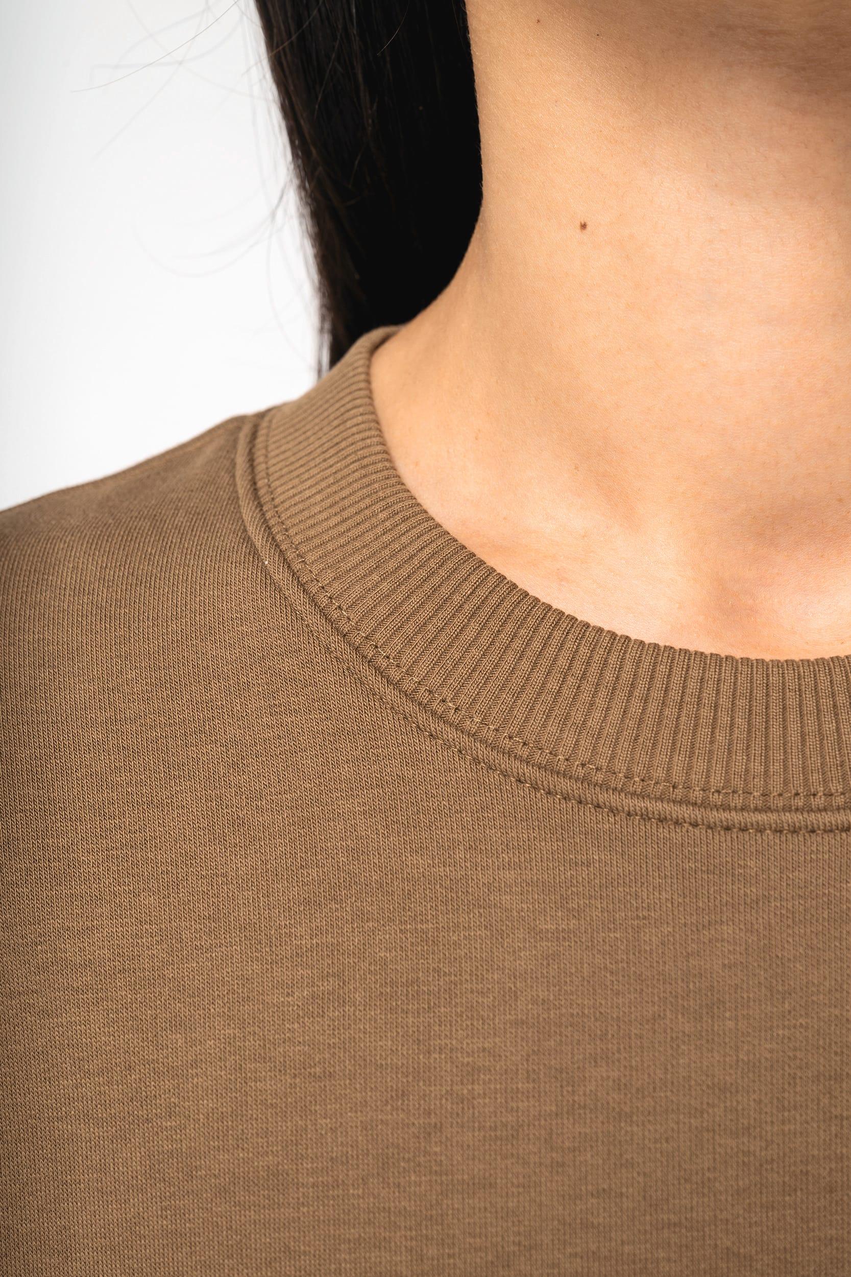 NS407 - Sweat-shirt écoresponsable à col rond oversize unisexe - Occifloc