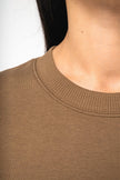 NS407 - Sweat-shirt écoresponsable à col rond oversize unisexe - Occifloc