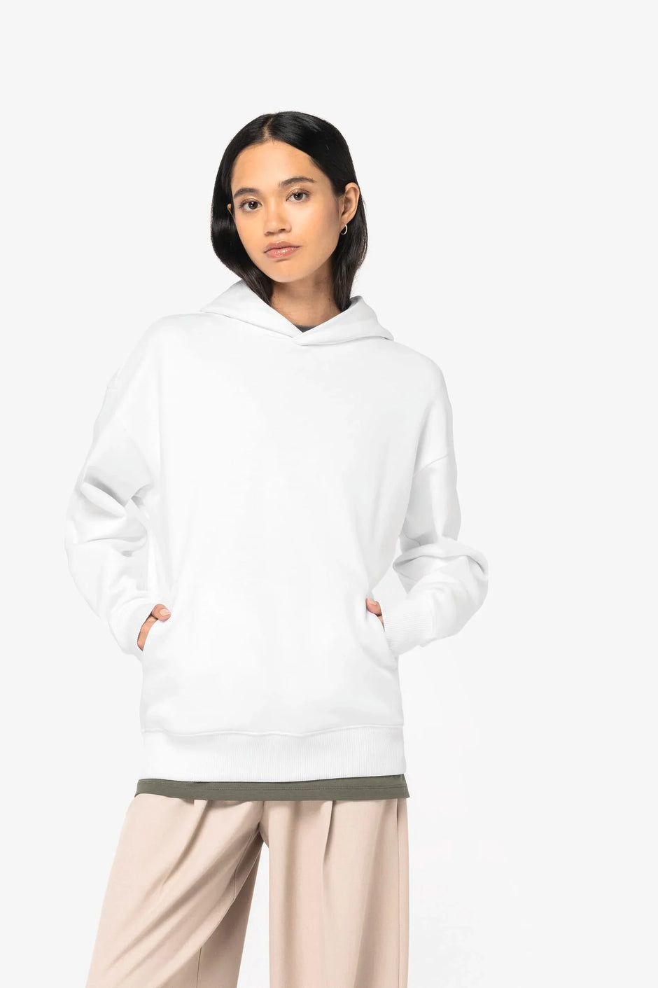 NS408 - Sweat-shirt écoresponsable à capuche oversize unisexe - Occifloc