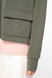 NS409 - Sweat-shirt écoresponsable zippé à capuche French Terry femme - Occifloc