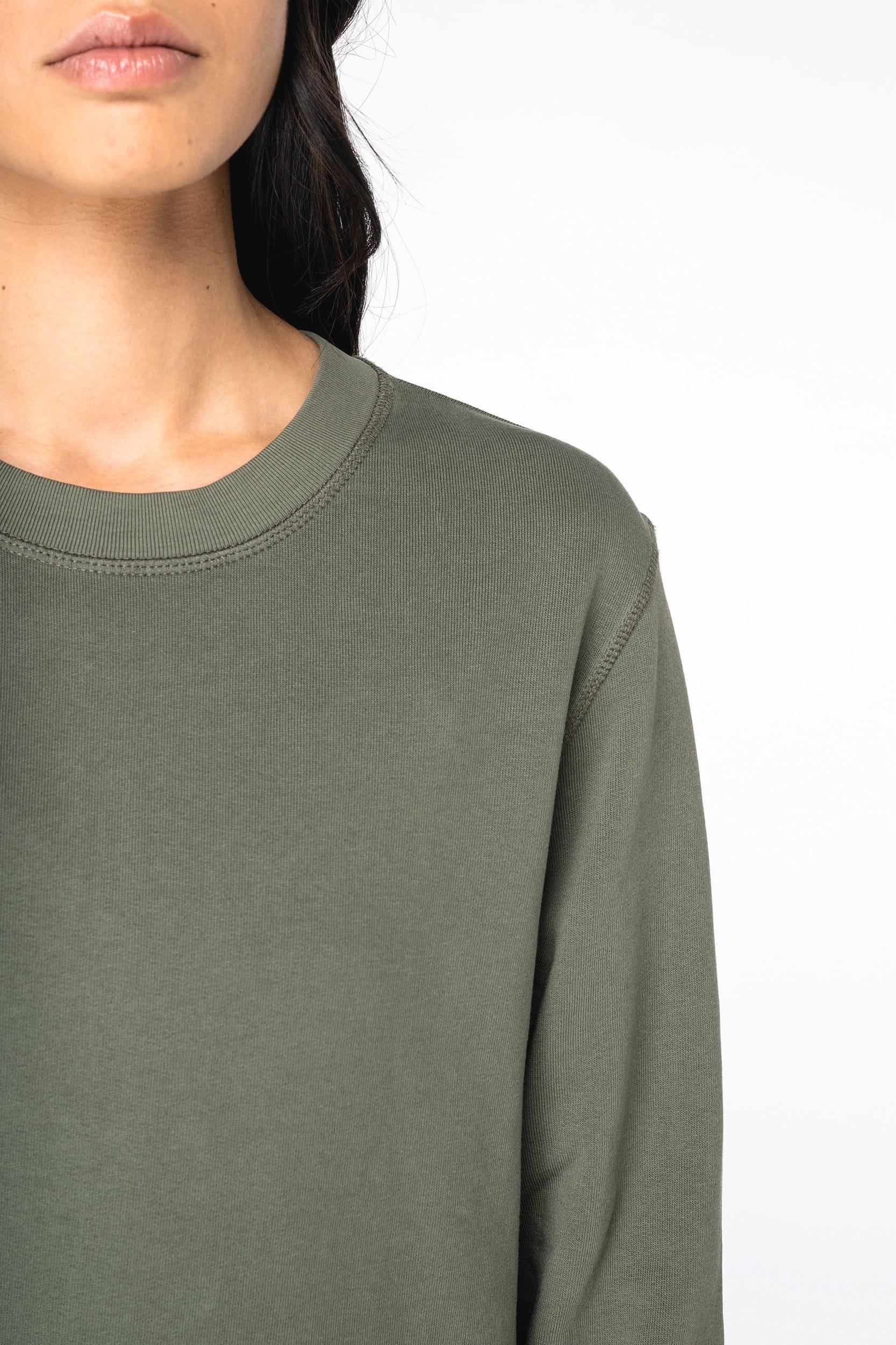 NS414 - Sweat-shirt écoresponsable à col rond French Terry unisexe - Occifloc
