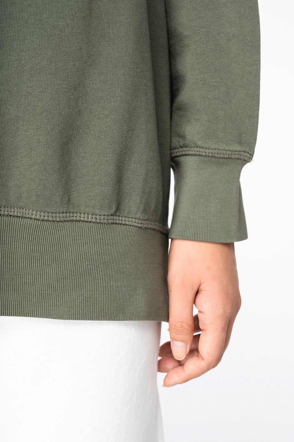 NS414 - Sweat-shirt écoresponsable à col rond French Terry unisexe - Occifloc