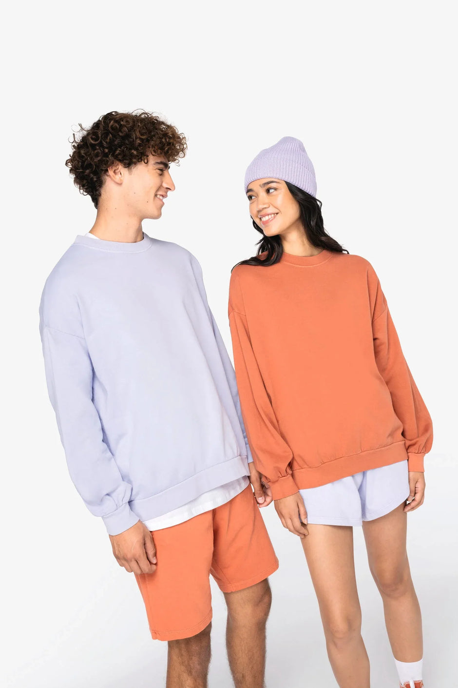 NS415 - Sweat-shirt écoresponsable oversize French Terry unisexe - Occifloc