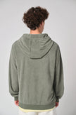 NS419 - Sweat-shirt écoresponsable en éponge zippé à capuche homme - Occifloc