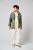 NS419 - Sweat-shirt écoresponsable en éponge zippé à capuche homme - Occifloc
