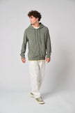NS419 - Sweat-shirt écoresponsable en éponge zippé à capuche homme - Occifloc