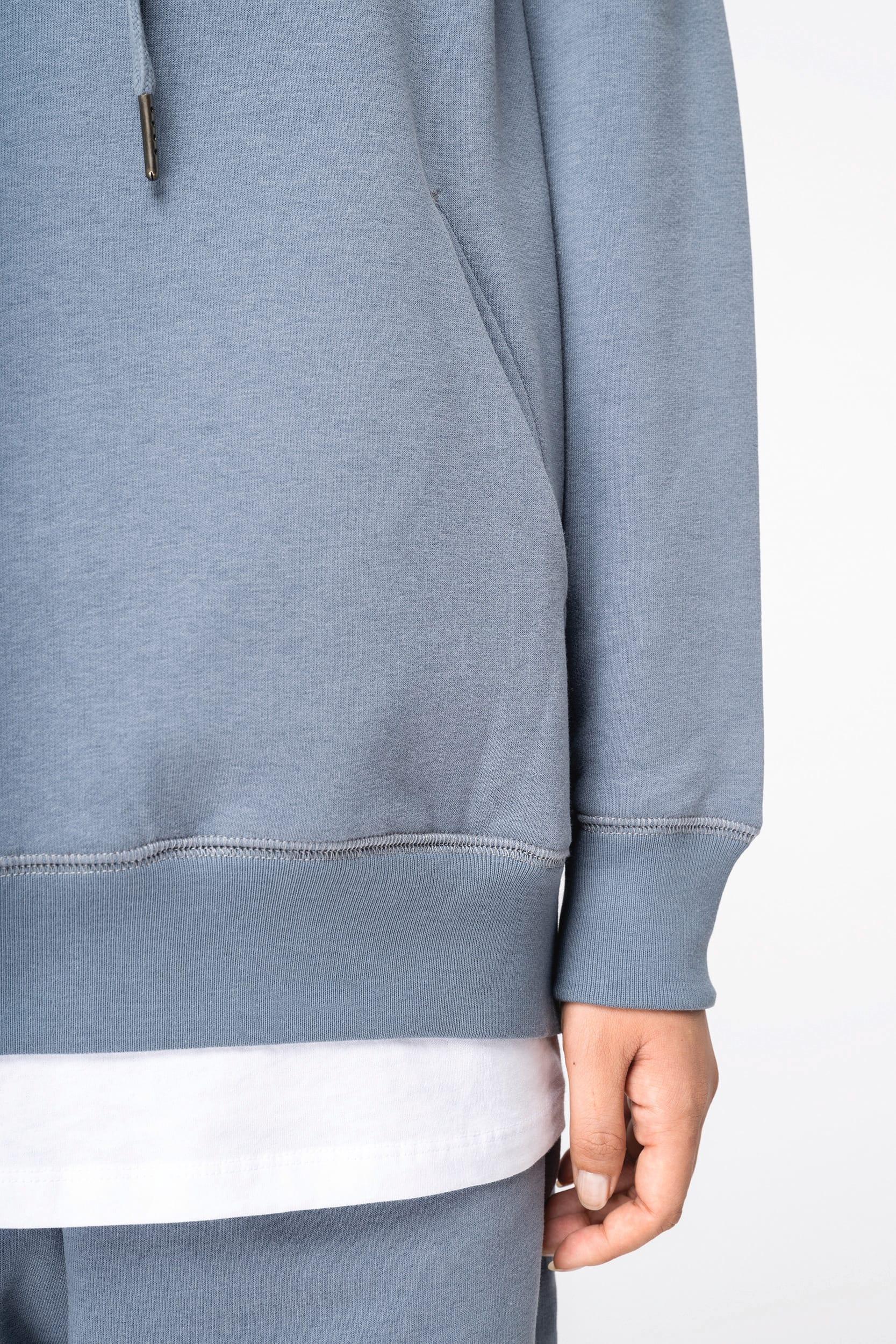 NS422 - Sweat-shirt écoresponsable à capuche raglan femme - Occifloc
