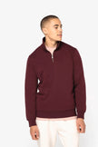 NS428 - Sweat-shirt écoresponsable à col montant zippé homme - Occifloc