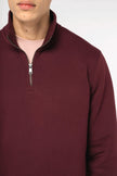 NS428 - Sweat-shirt écoresponsable à col montant zippé homme - Occifloc