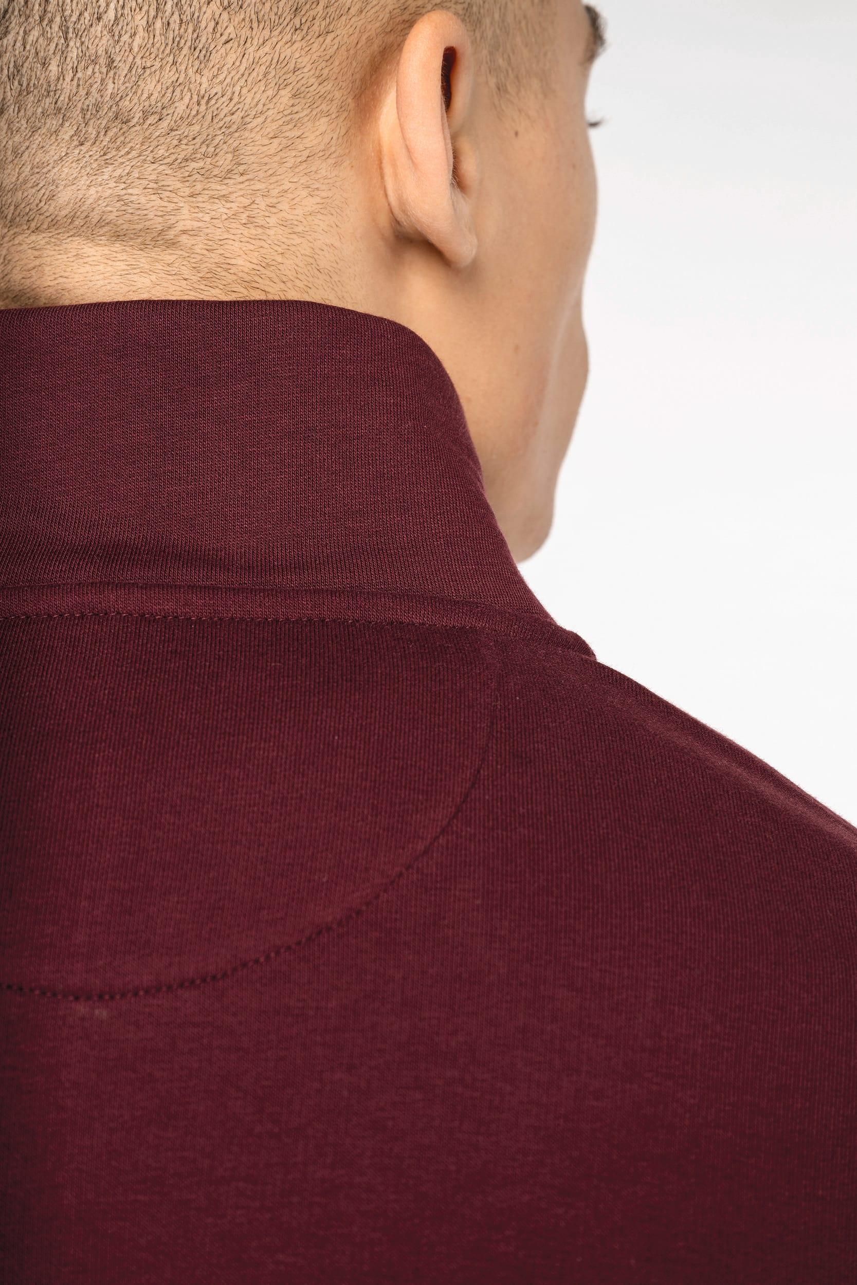 NS428 - Sweat-shirt écoresponsable à col montant zippé homme - Occifloc
