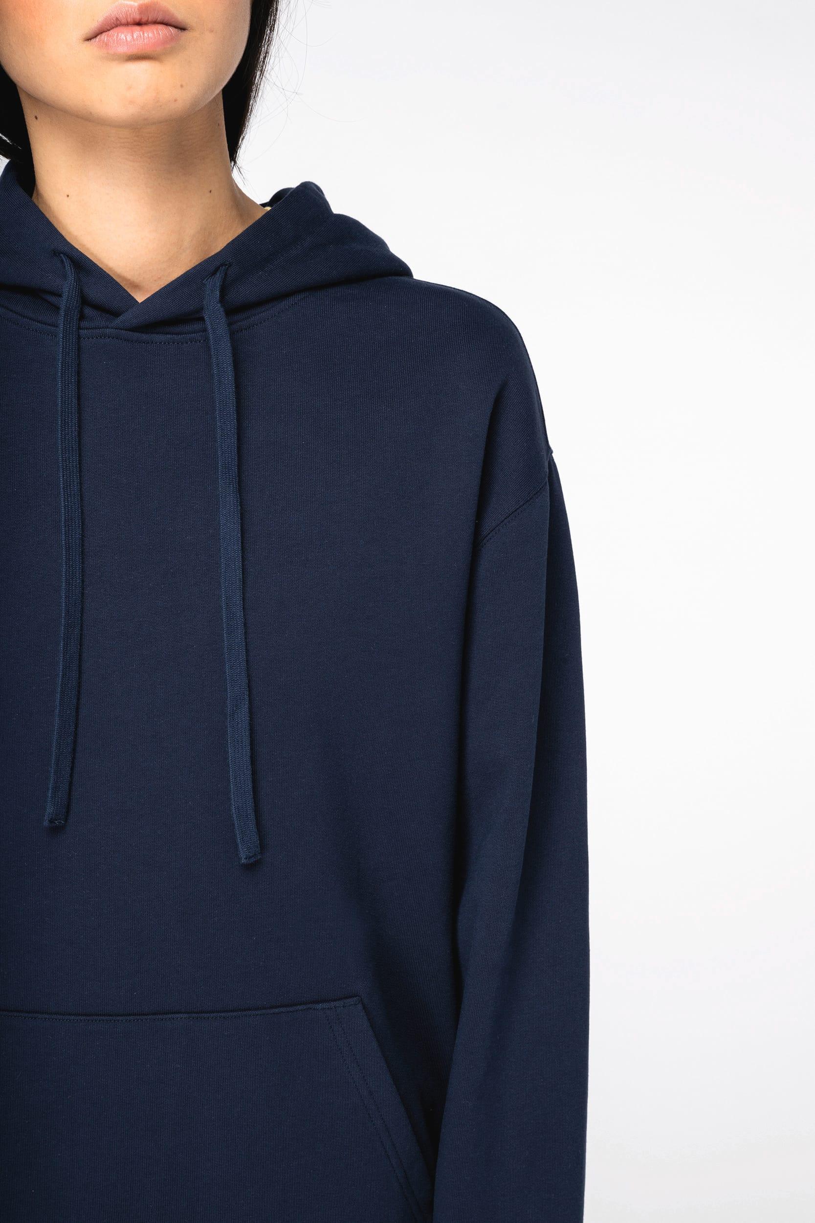 NS431 - Sweat-shirt écoresponsable à capuche à épaules tombantes French Terry unisexe - Occifloc