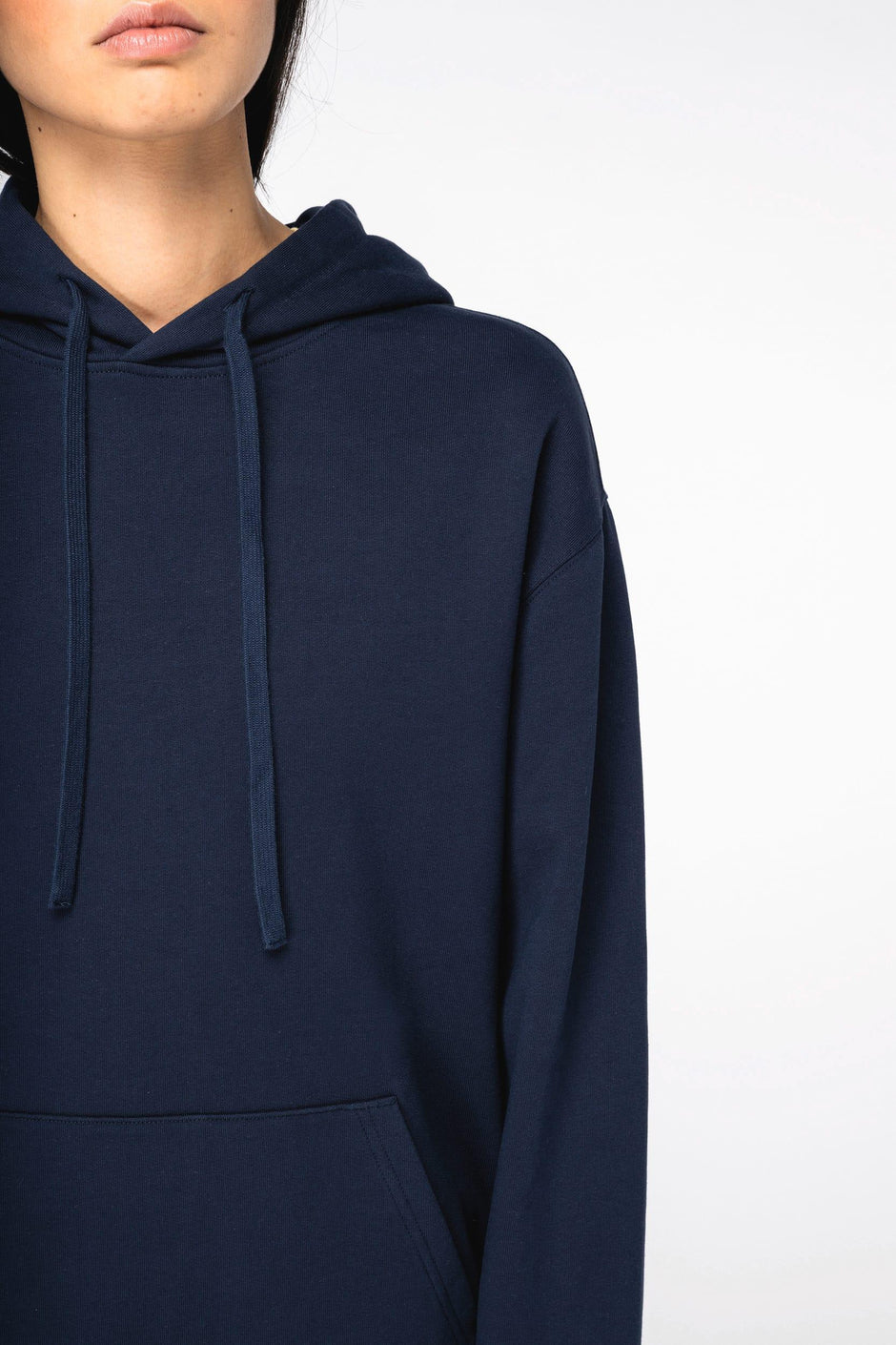 NS431 - Sweat-shirt écoresponsable à capuche à épaules tombantes French Terry unisexe - Occifloc