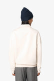 NS432 - Sweat-shirt écoresponsable quart zip col polo à épaules tombantes unisexe - Occifloc