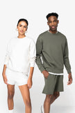 NS435 - Sweat-shirt écoresponsable à col rond à épaules tombantes molleton gratté unisexe - Occifloc