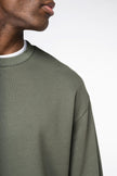 NS435 - Sweat-shirt écoresponsable à col rond à épaules tombantes molleton gratté unisexe - Occifloc
