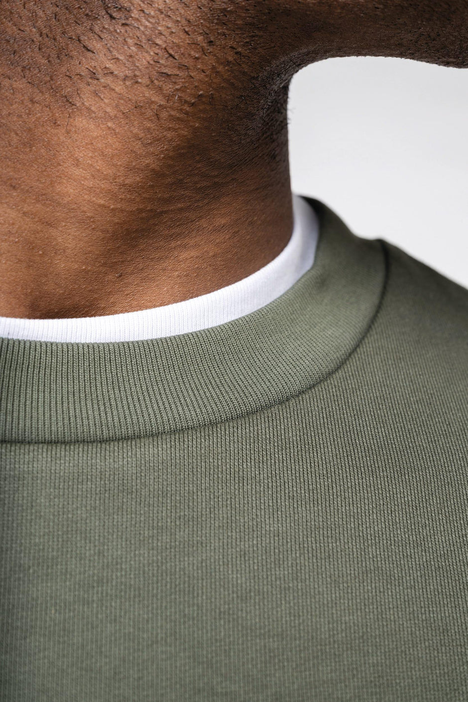 NS435 - Sweat-shirt écoresponsable à col rond à épaules tombantes molleton gratté unisexe - Occifloc