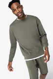 NS435 - Sweat-shirt écoresponsable à col rond à épaules tombantes molleton gratté unisexe - Occifloc