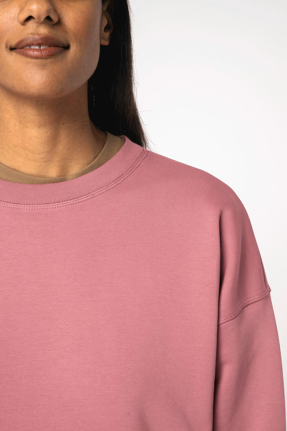 NS439 - Sweat-shirt écoresponsable à col rond à épaules tombantes femme - Occifloc