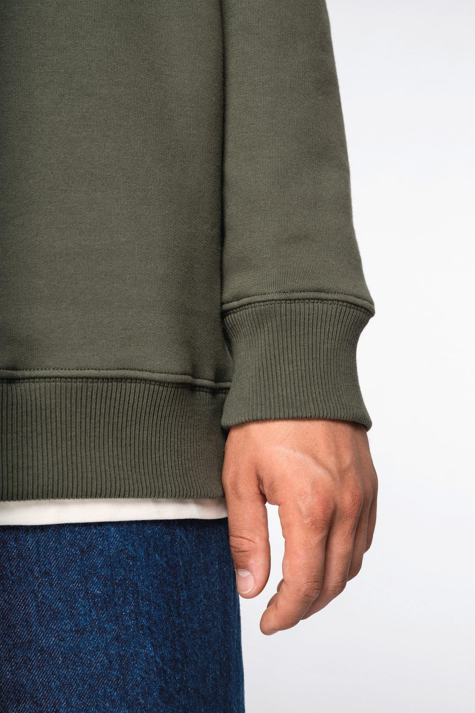 NS440 - Sweat-shirt écoresponsable à col rond oversize unisexe - Occifloc