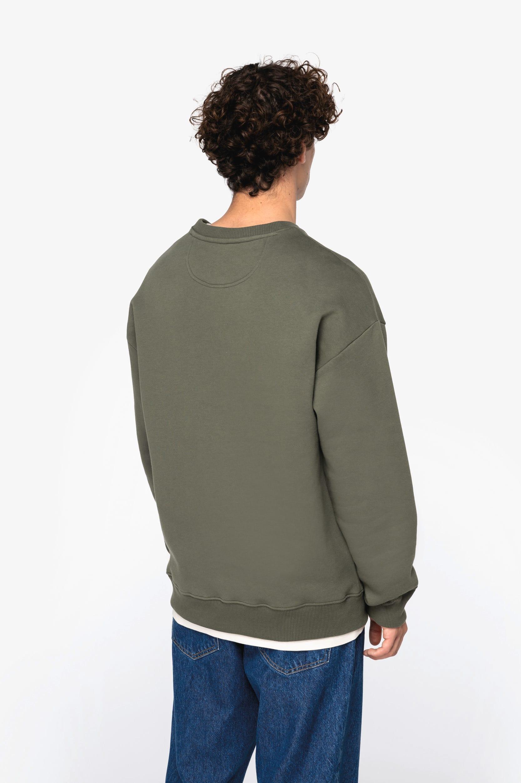 NS440 - Sweat-shirt écoresponsable à col rond oversize unisexe - Occifloc