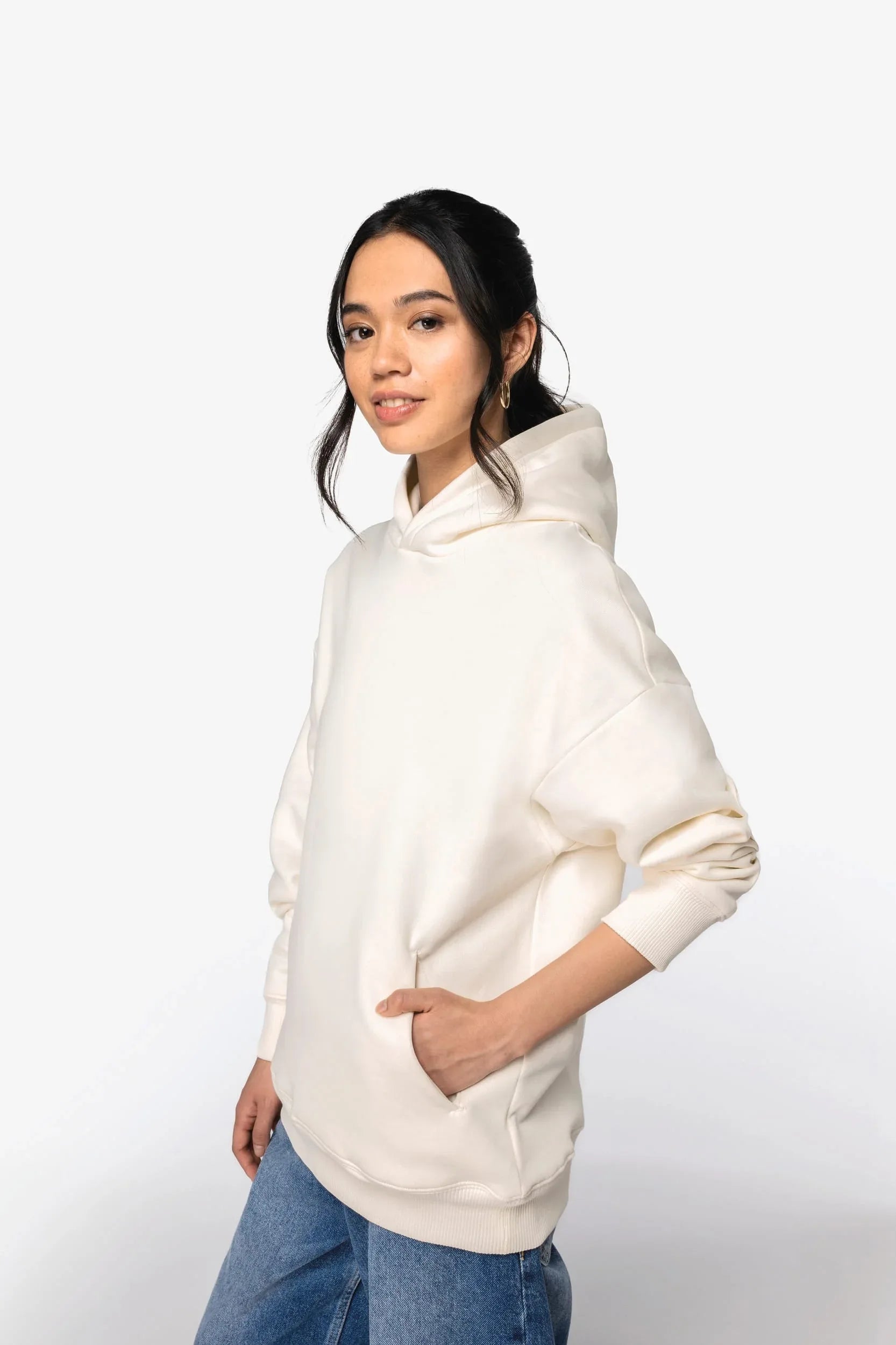 NS441 - Sweat-shirt écoresponsable à capuche oversize unisexe - Occifloc