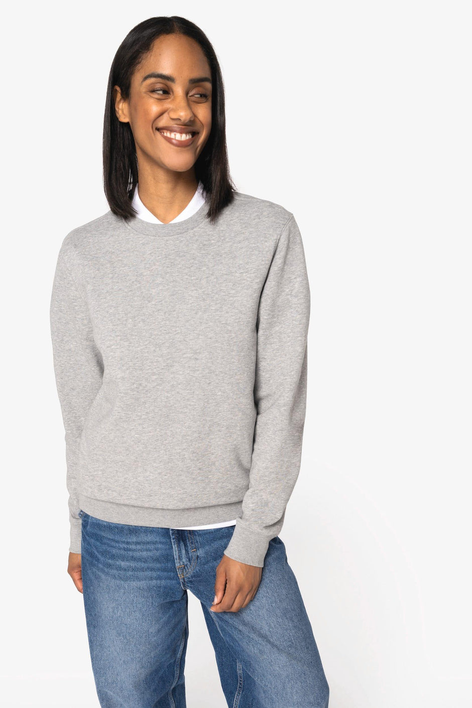 NS443 - Sweat-shirt écoresponsable à col rond unisexe - Occifloc