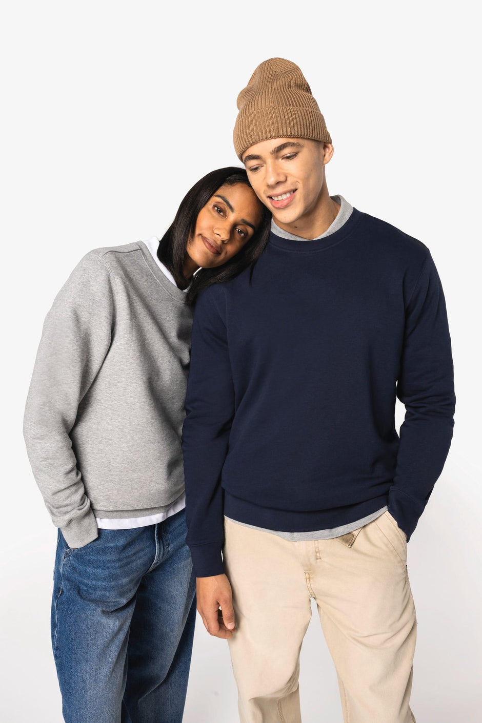 NS443 - Sweat-shirt écoresponsable à col rond unisexe - Occifloc