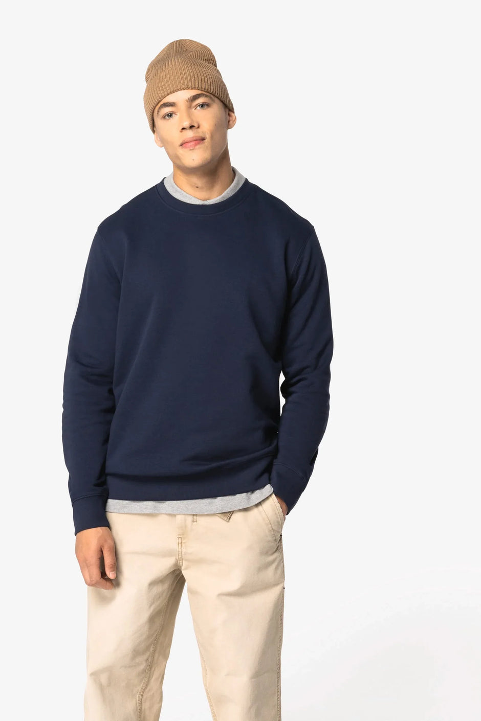 NS443 - Sweat-shirt écoresponsable à col rond unisexe - Occifloc