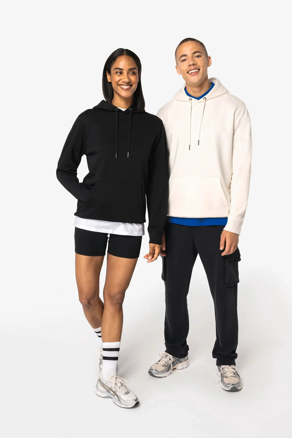 NS444 - Sweat-shirt écoresponsable à capuche unisexe - Occifloc