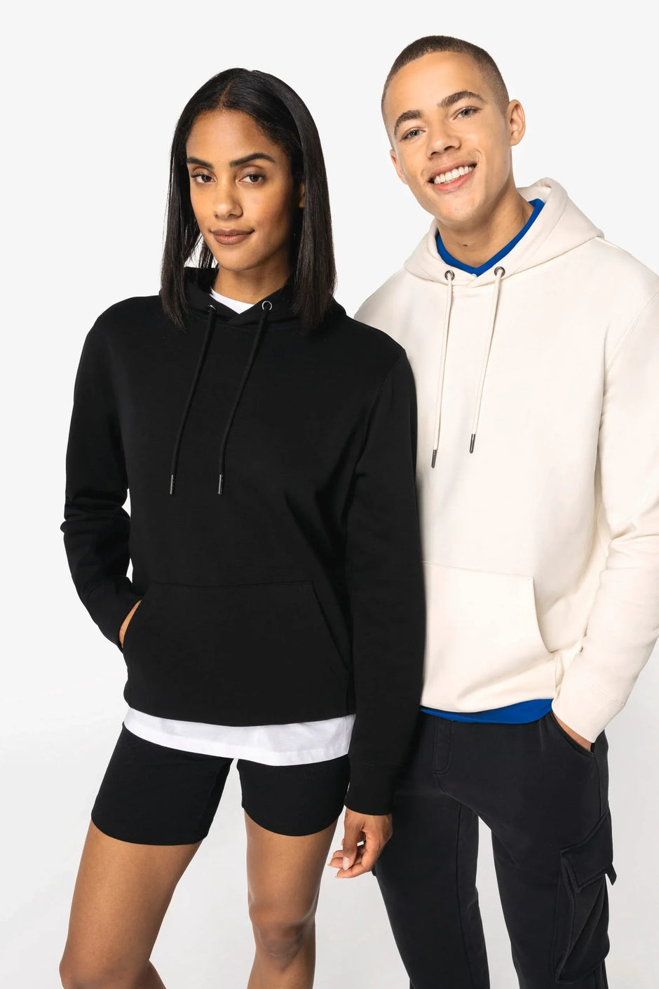 NS444 - Sweat-shirt écoresponsable à capuche unisexe - Occifloc